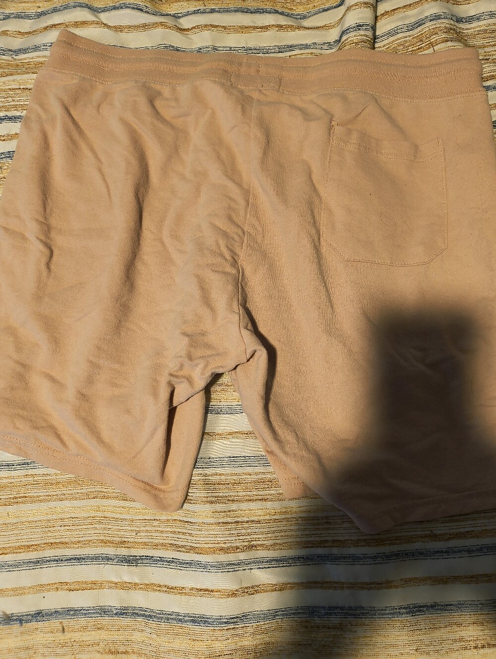 No Boundaries Peach Terry Athletic Shorts